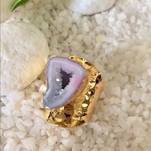 💍🌸STYLISH DRUZY GEODE RING💍